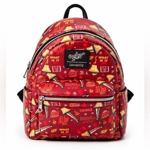 Loungefly “A Christmas Story” Movie - Red - Leather Backpack